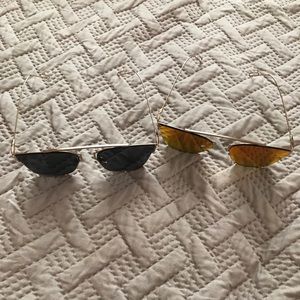 Unisex Sunglasses includes both pair